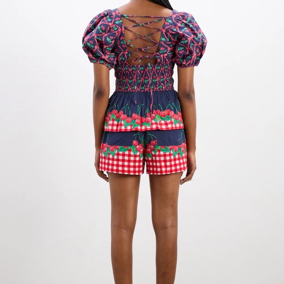 Damson Madder Allegra Blouse - Cherry Pie - Picture 4 of 8